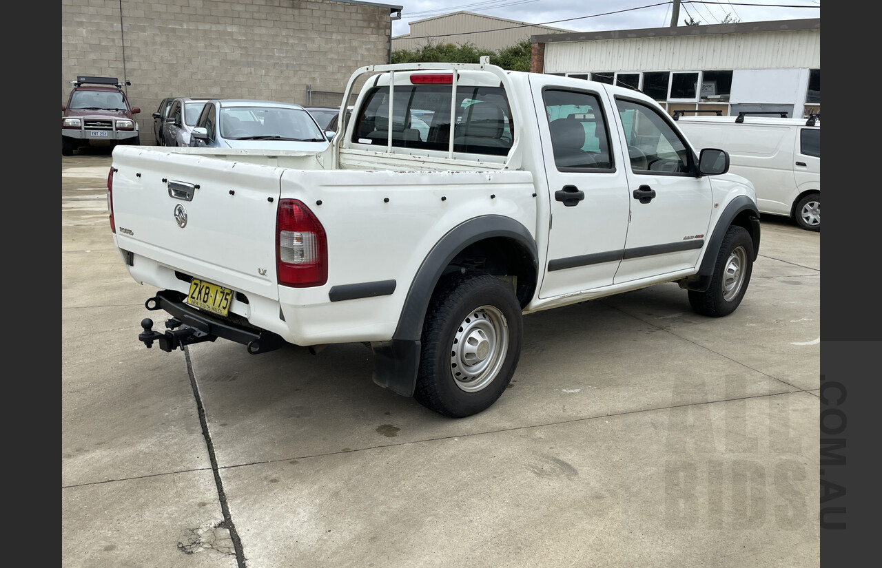 6/2004 Holden Rodeo LX RA Crew Cab P/up White 3.0L