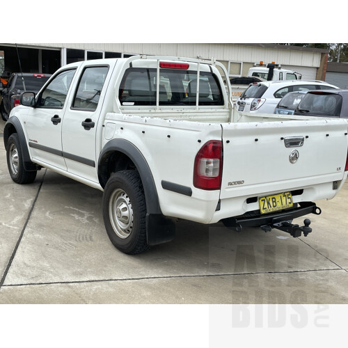 6/2004 Holden Rodeo LX RA Crew - Lot 1319242 | CARBIDS
