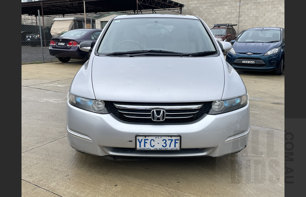 6/2004 Honda Odyssey Luxury 20 4d Wagon Silver  2.4L