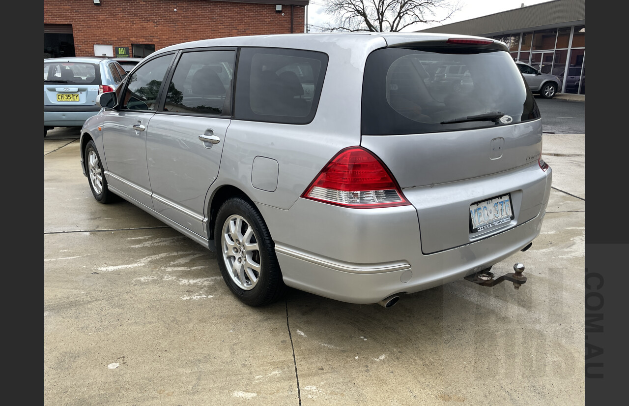 6/2004 Honda Odyssey Luxury 20 4d Wagon Silver  2.4L