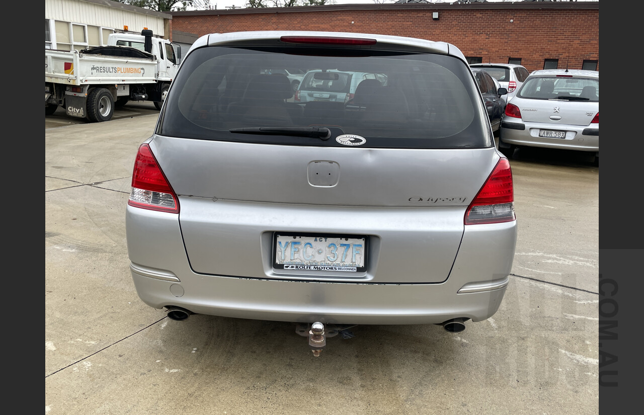 6/2004 Honda Odyssey Luxury 20 4d Wagon Silver  2.4L