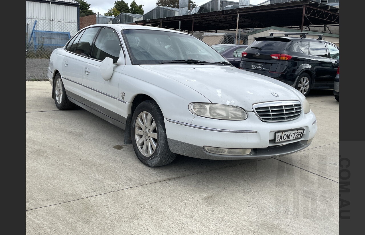 3/2002 Holden Statesman V6 WHII 4d Sedan White 3.8L