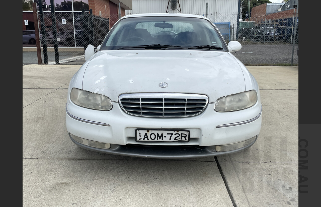 3/2002 Holden Statesman V6 WHII 4d Sedan White 3.8L