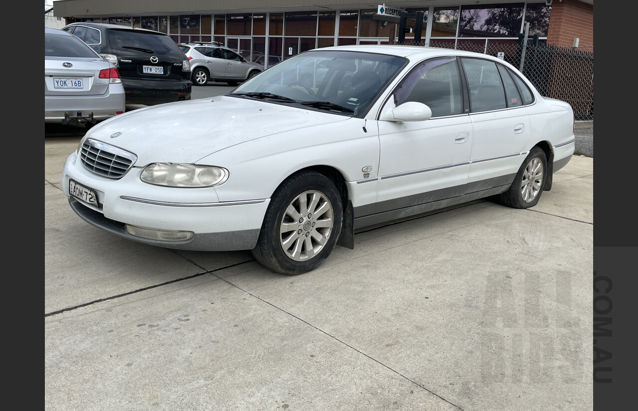 3/2002 Holden Statesman V6 WHII 4d Sedan White 3.8L