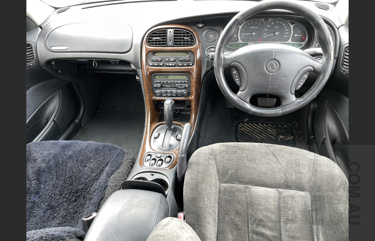 3/2002 Holden Statesman V6 WHII 4d Sedan White 3.8L