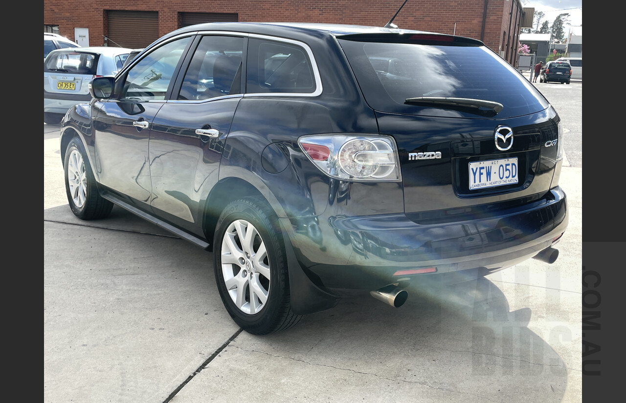 8/2009 Mazda Cx-7 Luxury (4x4) ER 4d Wagon Black 2.3L