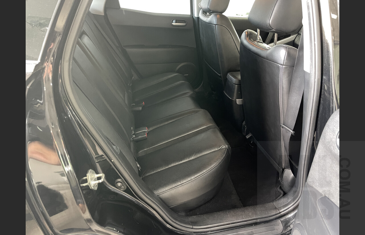 8/2009 Mazda Cx-7 Luxury (4x4) ER 4d Wagon Black 2.3L