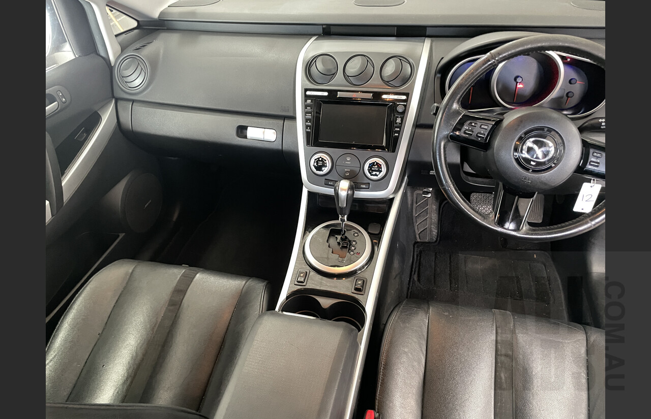 8/2009 Mazda Cx-7 Luxury (4x4) ER 4d Wagon Black 2.3L