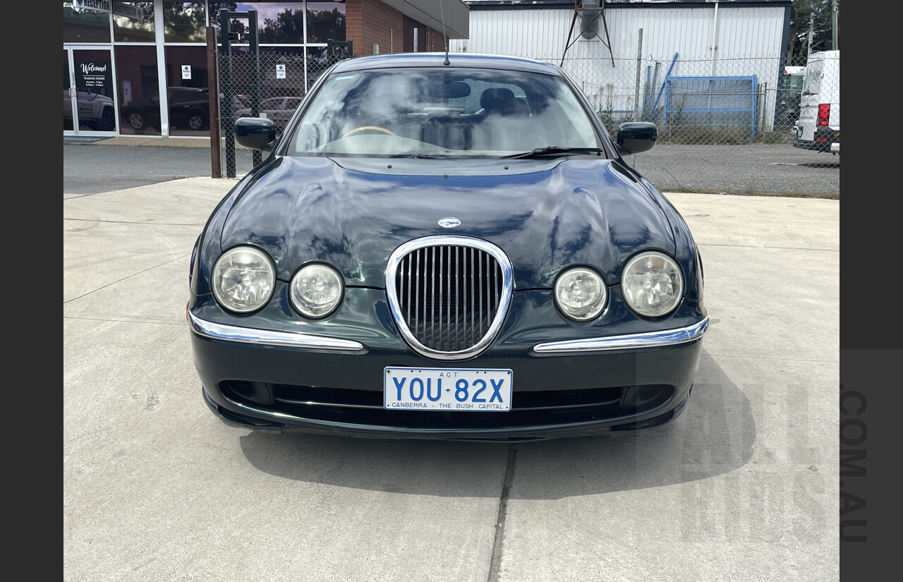6/2001 Jaguar S Type V6 MY01 4d Sedan Green 3.0L