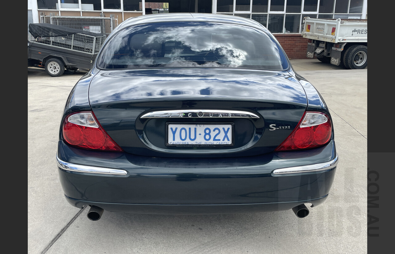 6/2001 Jaguar S Type V6 MY01 4d Sedan Green 3.0L