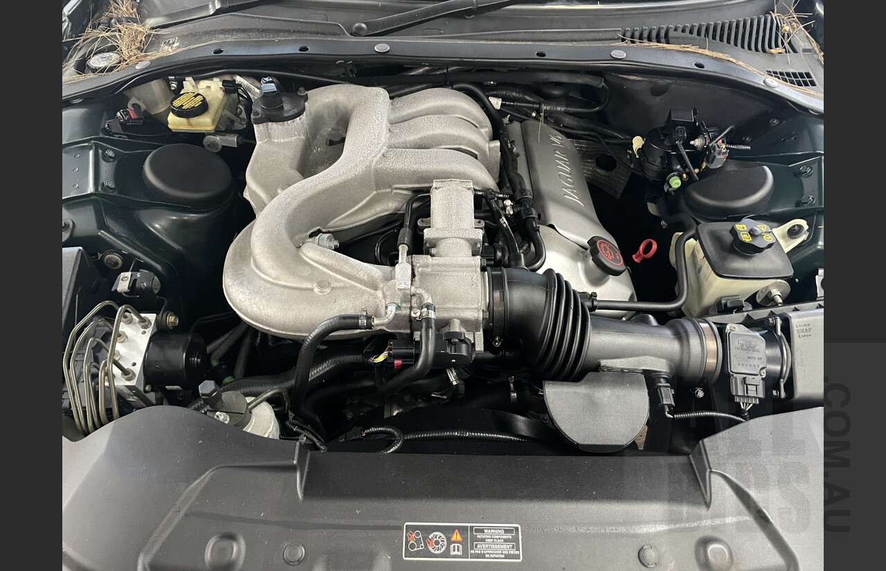 6/2001 Jaguar S Type V6 MY01 4d Sedan Green 3.0L