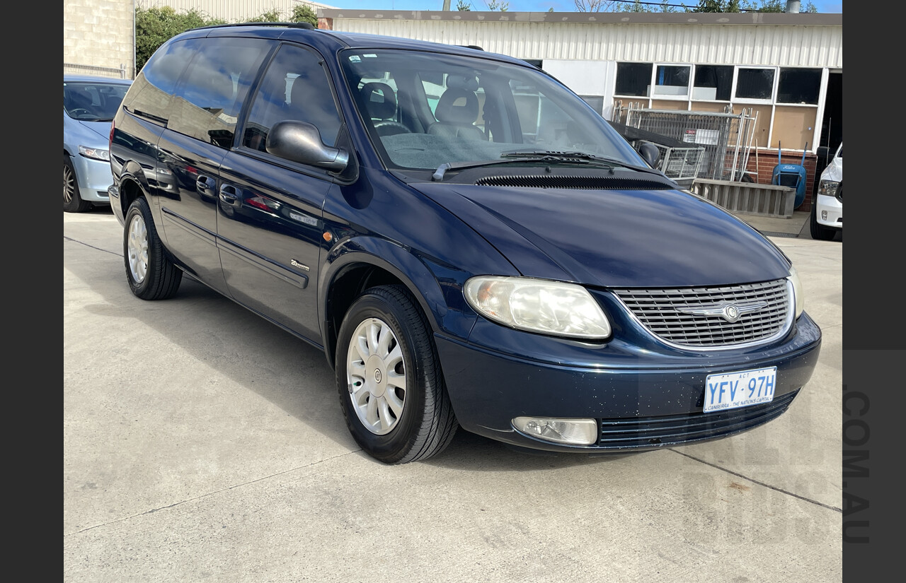 7/2004 Chrysler Voyager LX RG 05 UPGRADE 4d Wagon Blue 3.3L