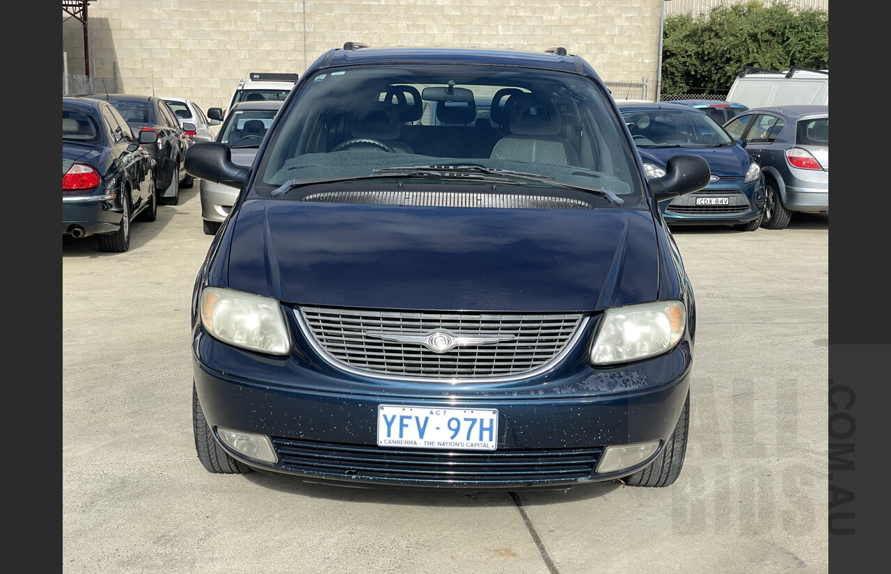 7/2004 Chrysler Voyager LX RG 05 UPGRADE 4d Wagon Blue 3.3L