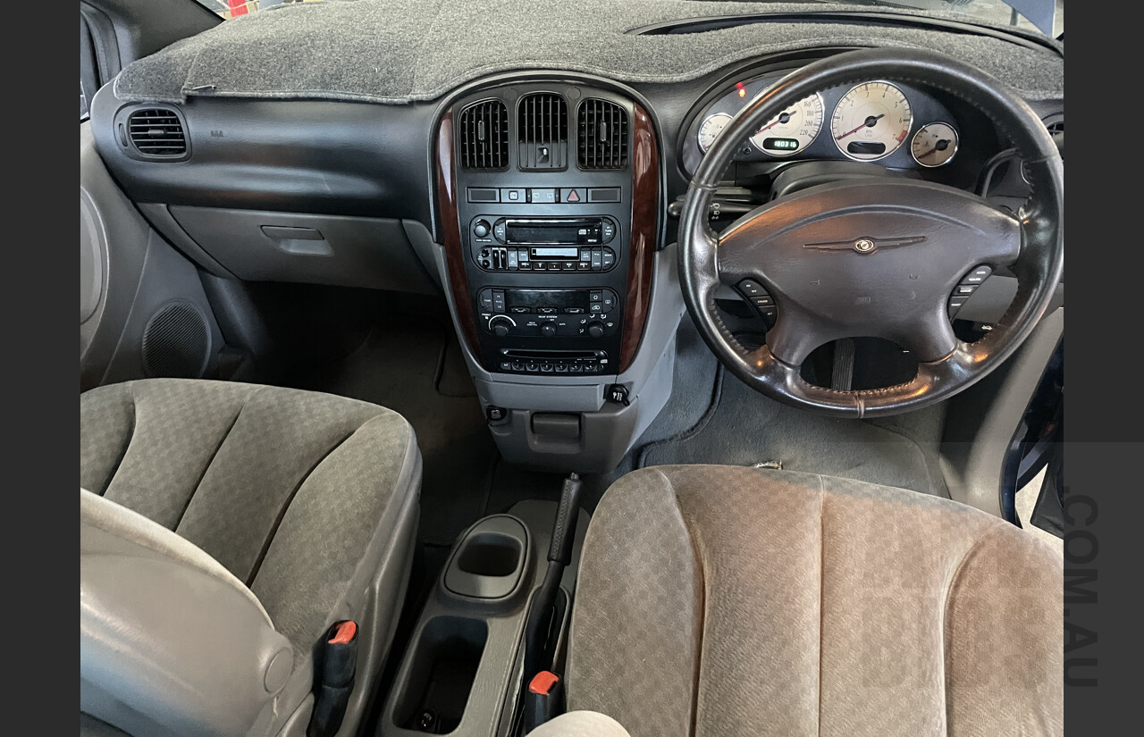 7/2004 Chrysler Voyager LX RG 05 UPGRADE 4d Wagon Blue 3.3L