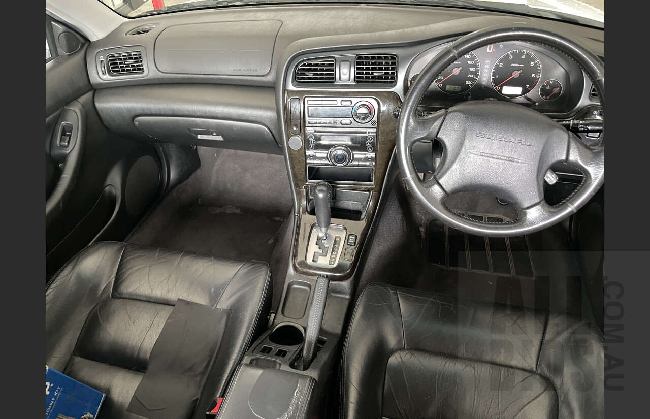 8/2001 Subaru Liberty Heritage (awd) MY01 4d Sedan White 2.5L
