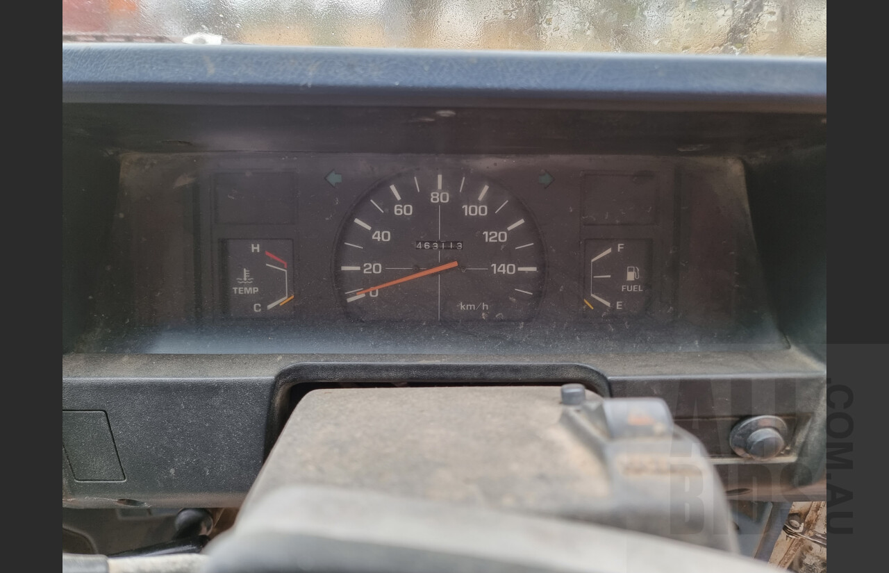 7/1986 Toyota Hilux YN57 2d P/up White 2.0L