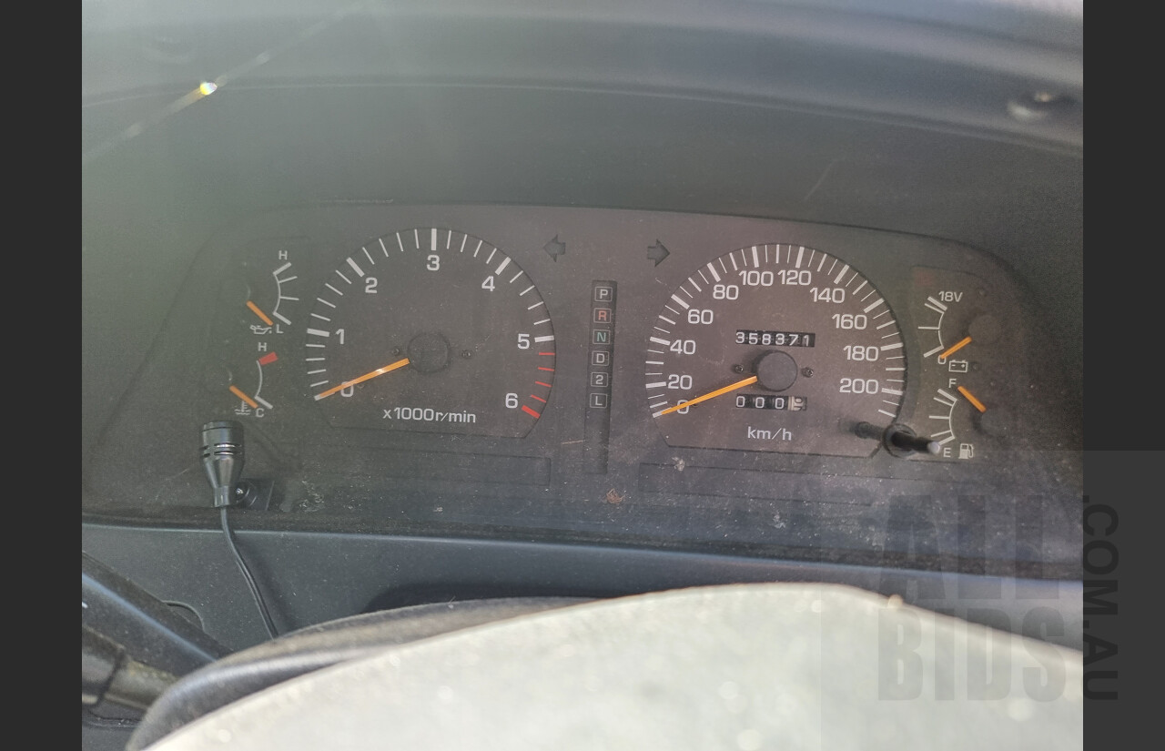 11/1993 Toyota Landcruiser GXL (4x4) 4d Wagon Maroon 4.5L