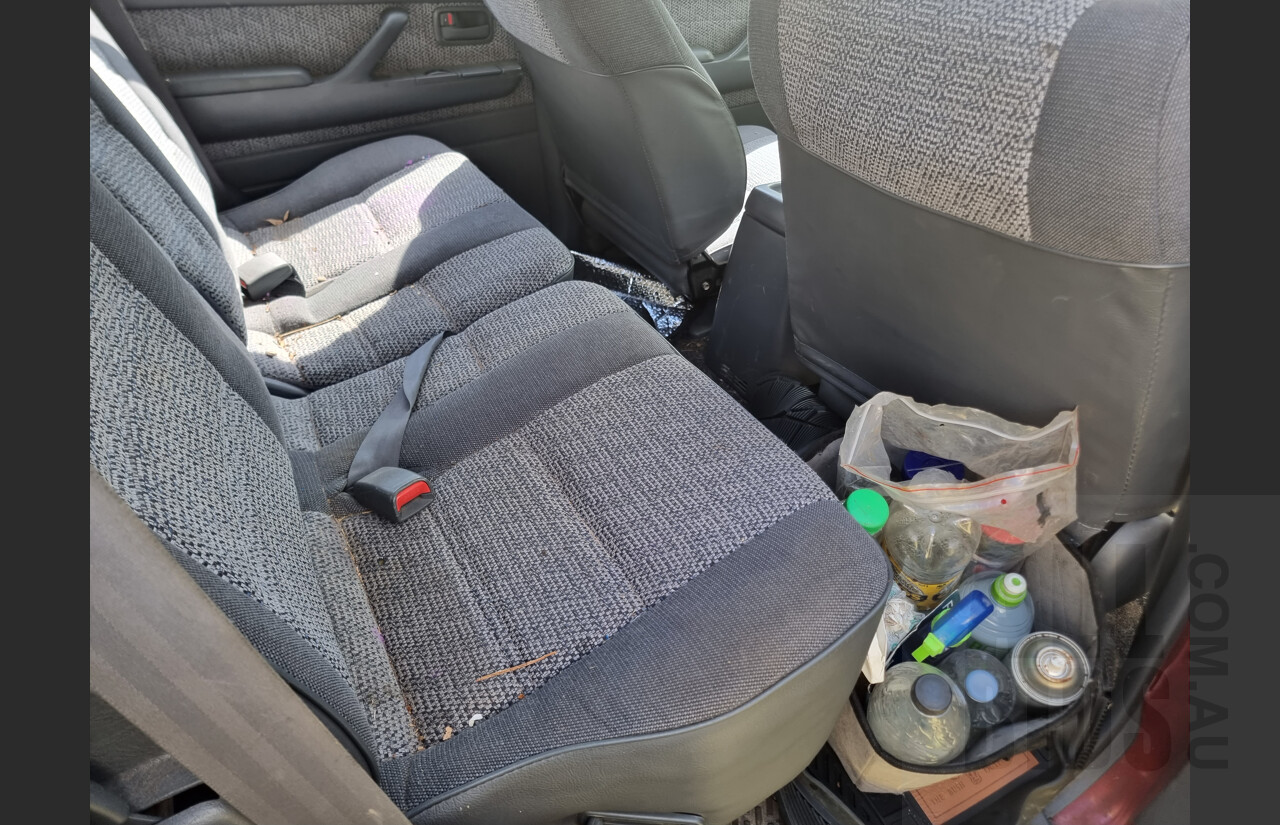 11/1993 Toyota Landcruiser GXL (4x4) 4d Wagon Maroon 4.5L