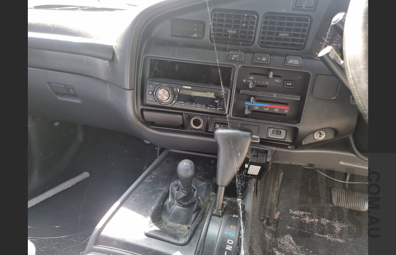 11/1993 Toyota Landcruiser GXL (4x4) 4d Wagon Maroon 4.5L