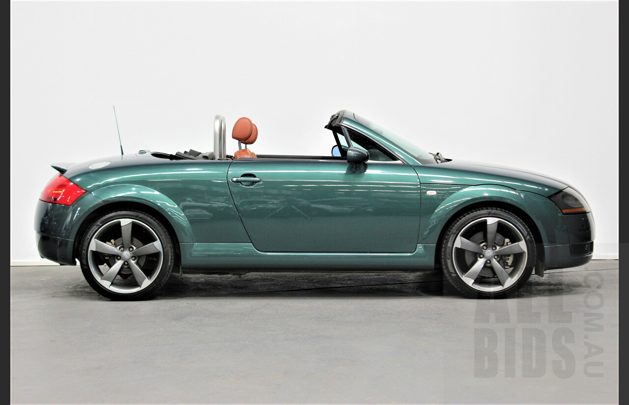 12/2001 Audi TT Quattro 2d Convertible Dark Green 1.8L Turbo