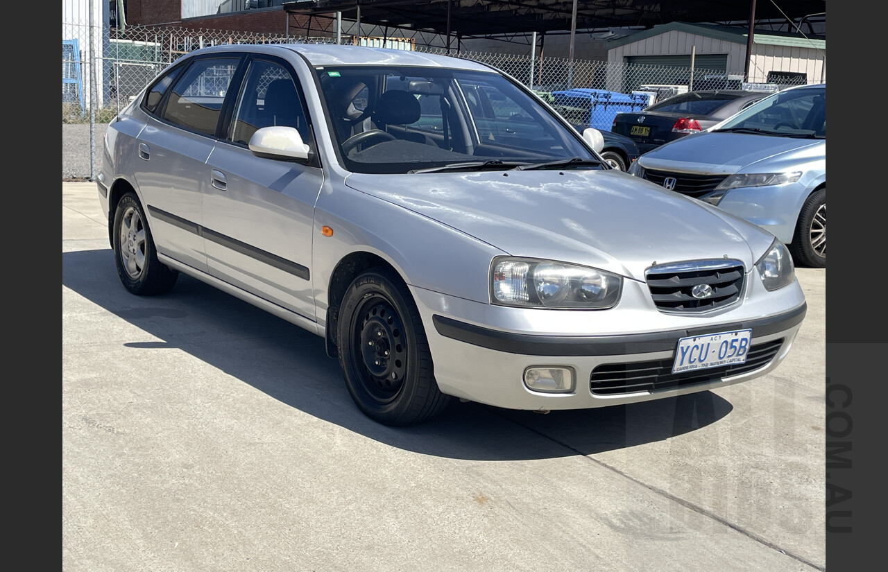 8/2003 Hyundai Elantra GLS XD 4d Sedan Silver 2.0L