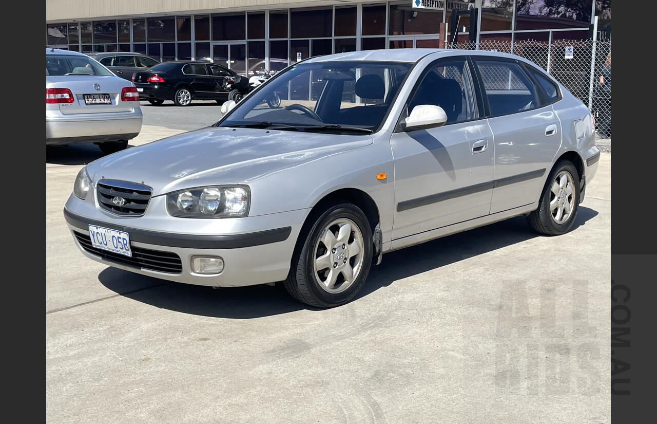 8/2003 Hyundai Elantra GLS XD 4d Sedan Silver 2.0L