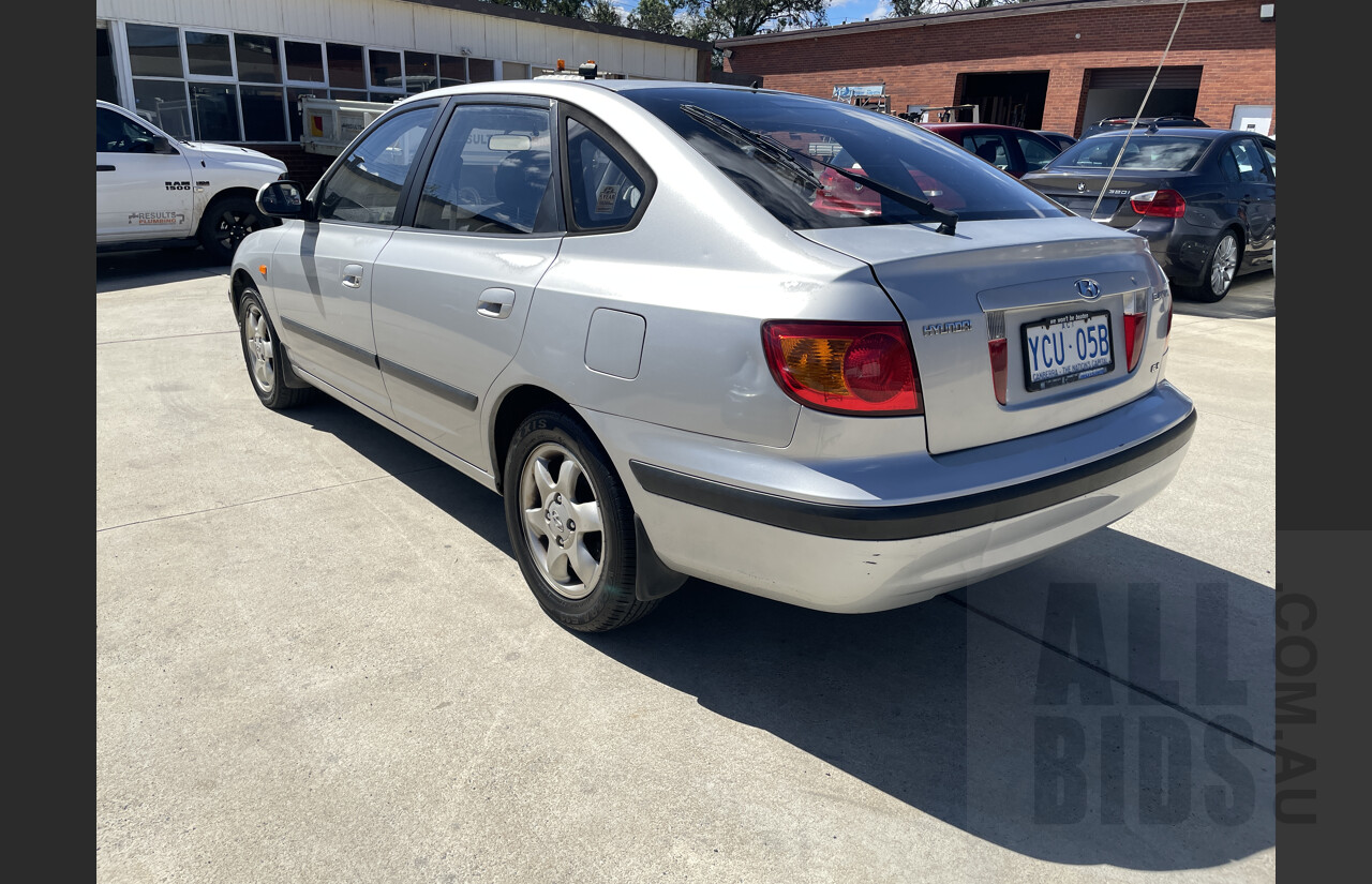 8/2003 Hyundai Elantra GLS XD 4d Sedan Silver 2.0L