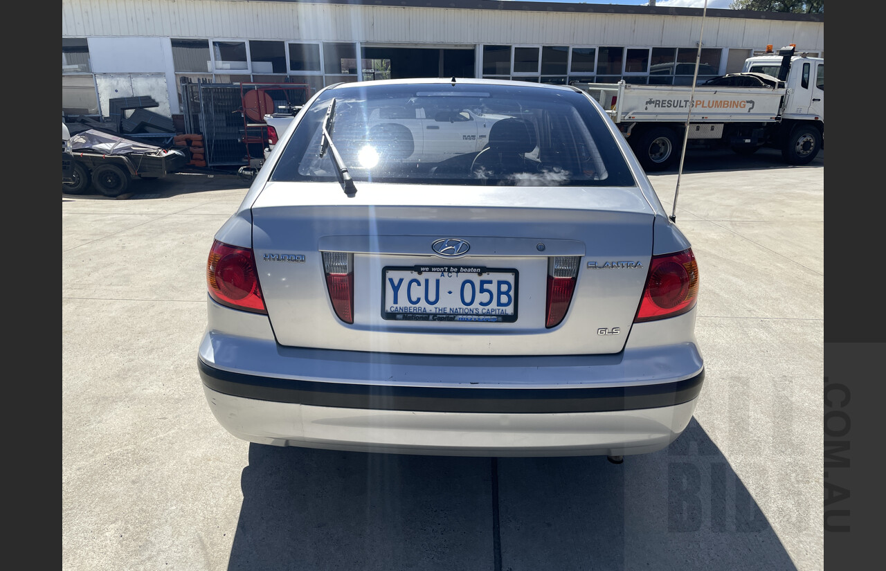 8/2003 Hyundai Elantra GLS XD 4d Sedan Silver 2.0L