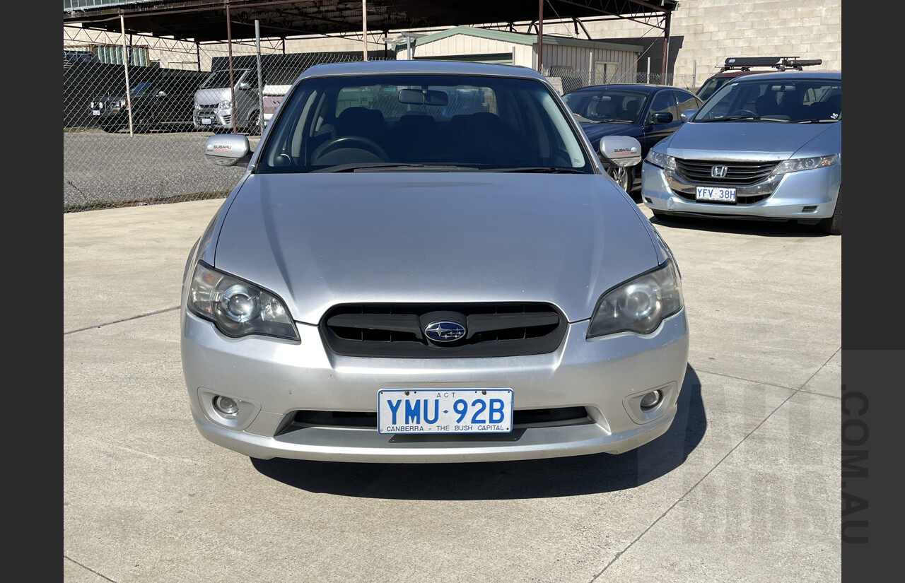 8/2004 Subaru Liberty 2.5i MY04 4d Sedan Silver 2.5L