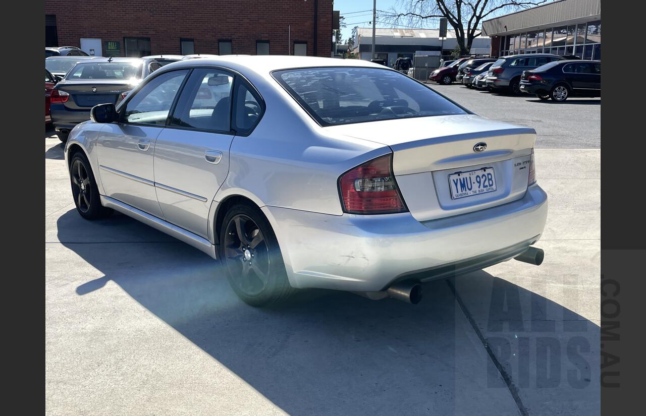 8/2004 Subaru Liberty 2.5i MY04 4d Sedan Silver 2.5L
