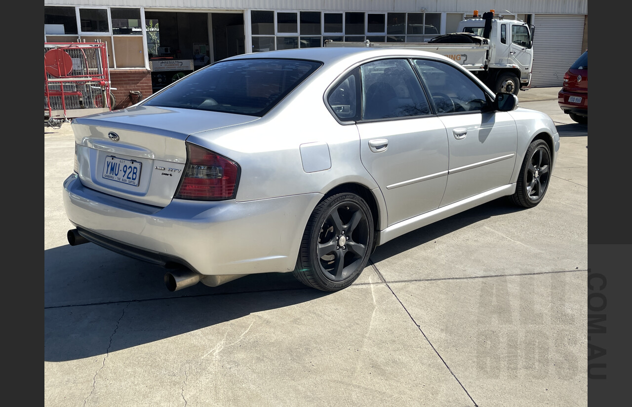 8/2004 Subaru Liberty 2.5i MY04 4d Sedan Silver 2.5L