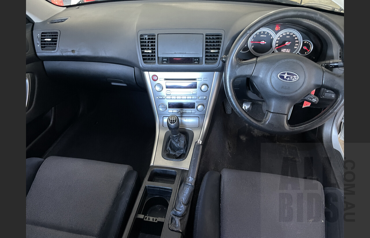 8/2004 Subaru Liberty 2.5i MY04 4d Sedan Silver 2.5L