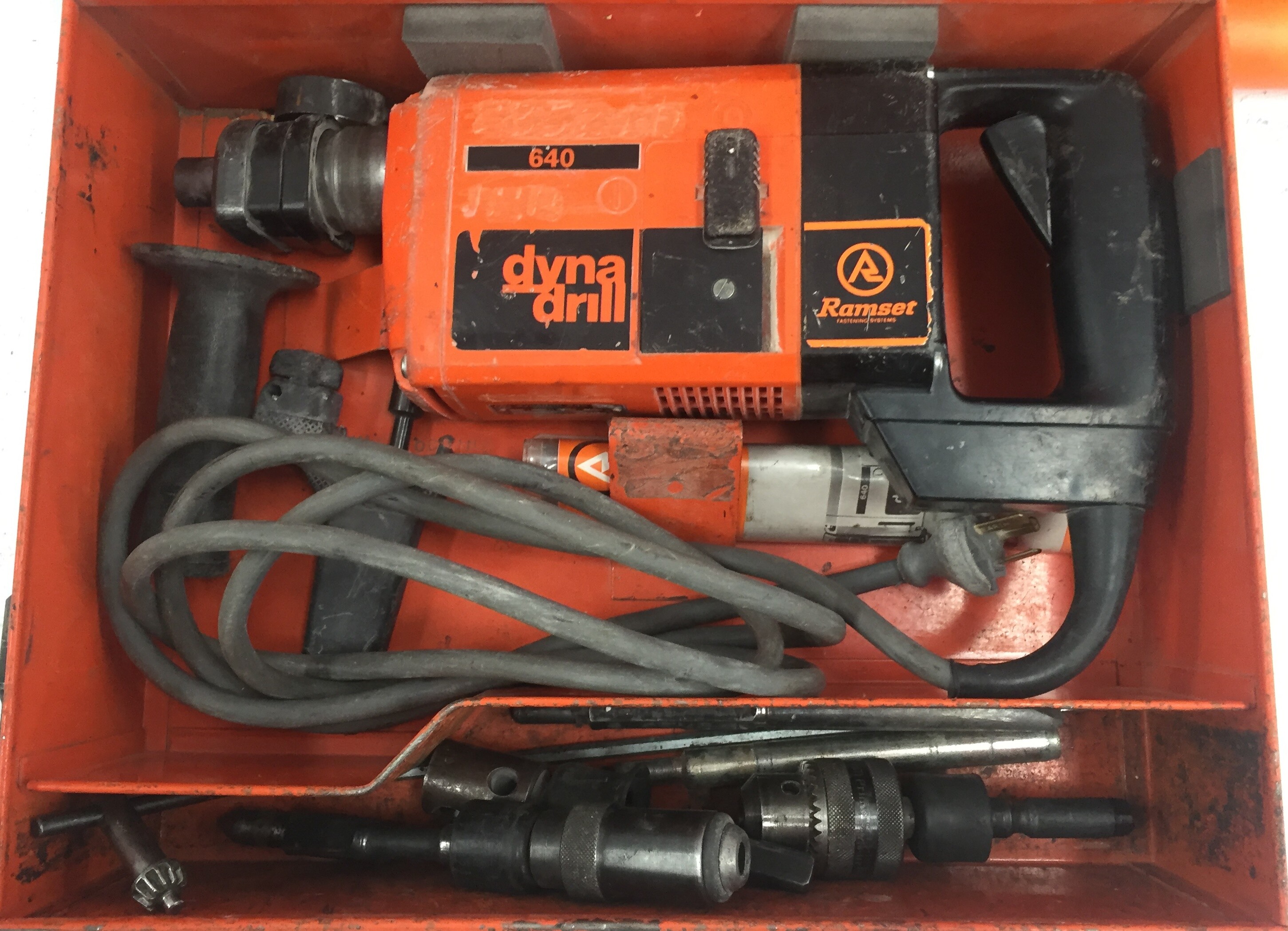 Ramset 640 DynaDrill Hammer Drill Lot 1334859 ALLBIDS