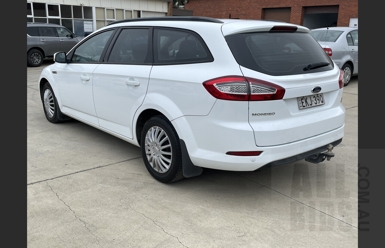 9/2014 Ford Mondeo LX TDCi MC 4d Wagon White 2.0L