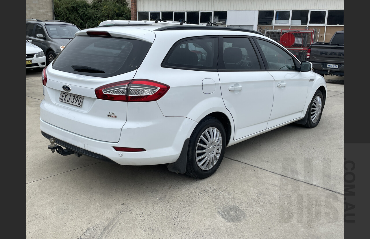 9/2014 Ford Mondeo LX TDCi MC 4d Wagon White 2.0L