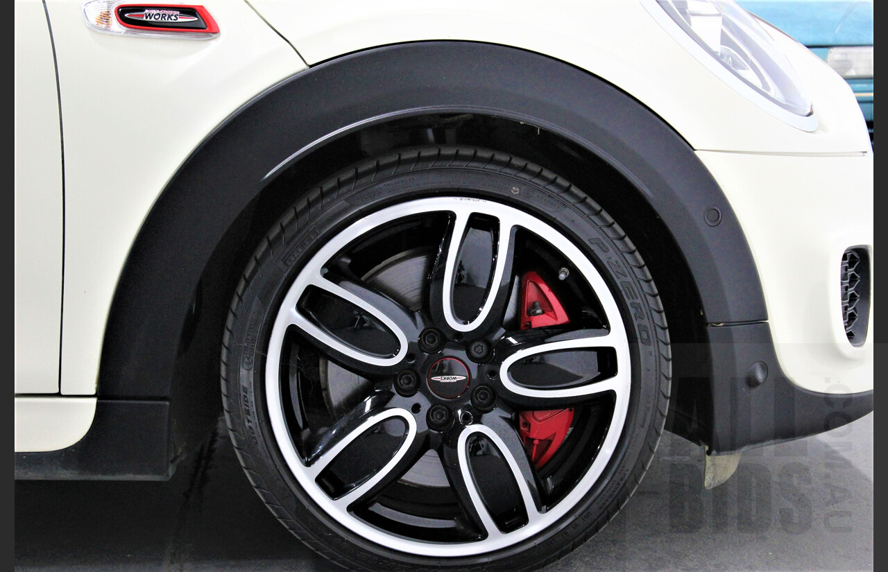 5/2018 Mini Cooper John Cooper Works JCW F57 MY18 2d Roadster Pearl White 2.0L