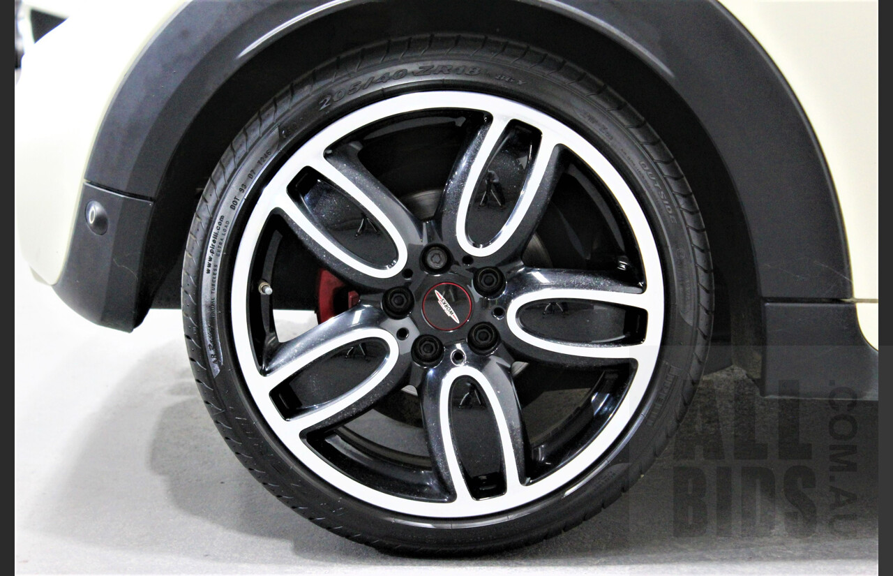 5/2018 Mini Cooper John Cooper Works JCW F57 MY18 2d Roadster Pearl White 2.0L