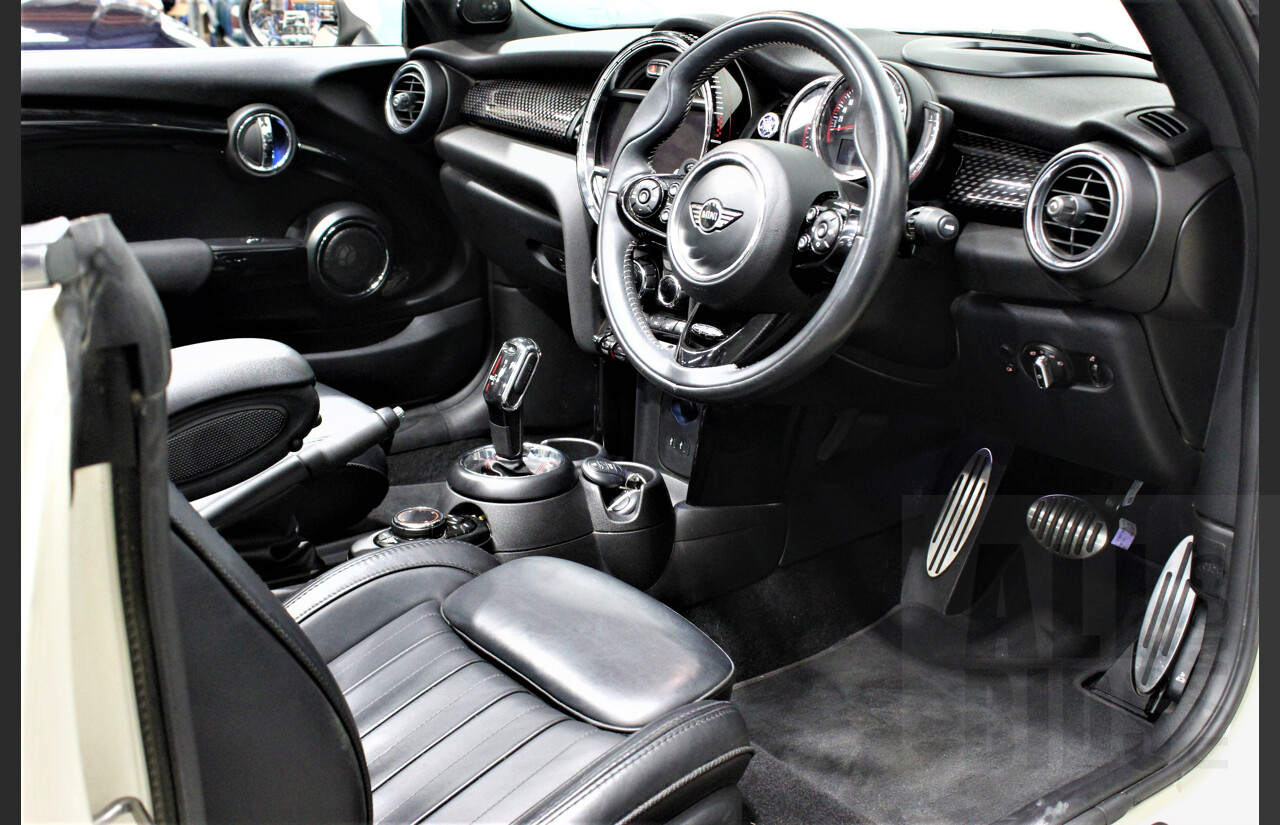 5/2018 Mini Cooper John Cooper Works JCW F57 MY18 2d Roadster Pearl White 2.0L