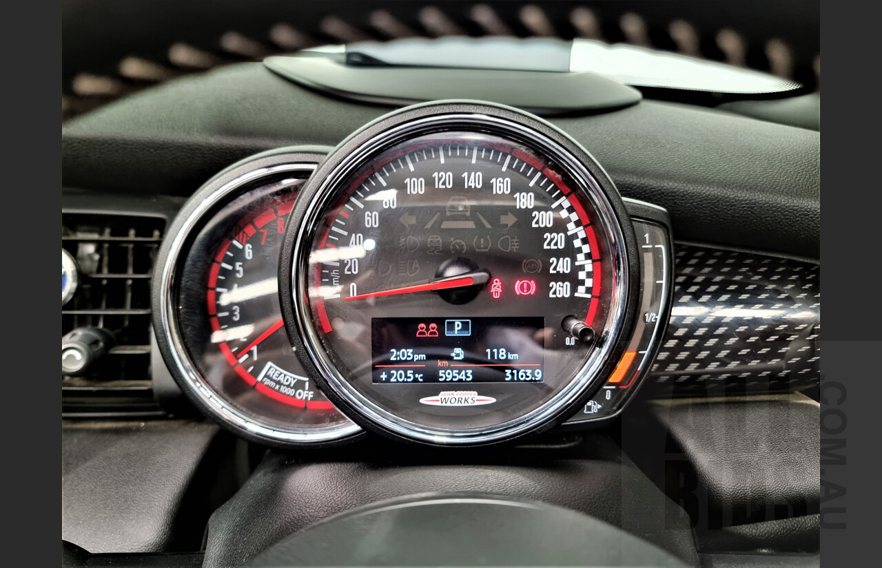 5/2018 Mini Cooper John Cooper Works JCW F57 MY18 2d Roadster Pearl White 2.0L