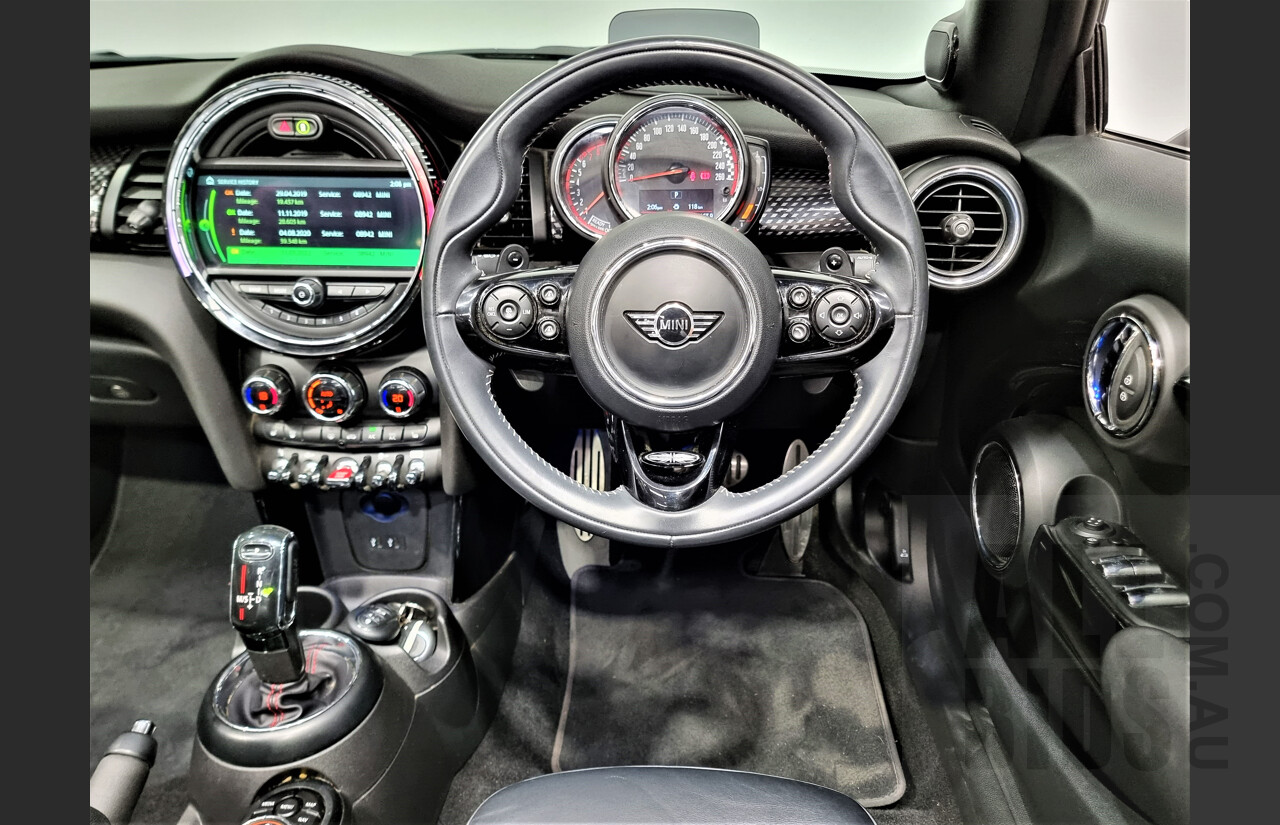 5/2018 Mini Cooper John Cooper Works JCW F57 MY18 2d Roadster Pearl White 2.0L