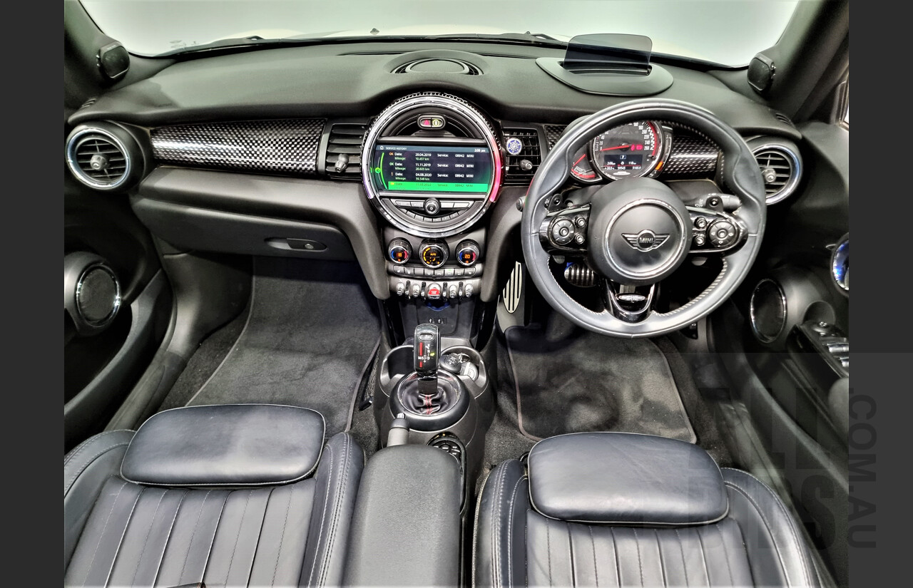 5/2018 Mini Cooper John Cooper Works JCW F57 MY18 2d Roadster Pearl White 2.0L