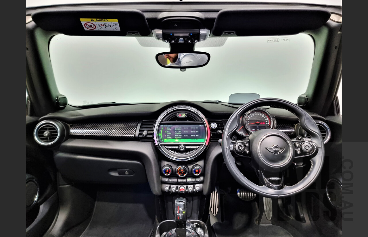 5/2018 Mini Cooper John Cooper Works JCW F57 MY18 2d Roadster Pearl White 2.0L