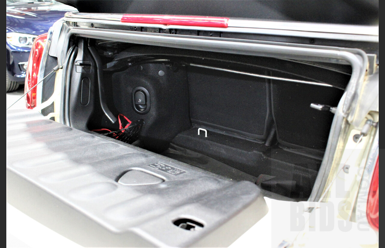 5/2018 Mini Cooper John Cooper Works JCW F57 MY18 2d Roadster Pearl White 2.0L