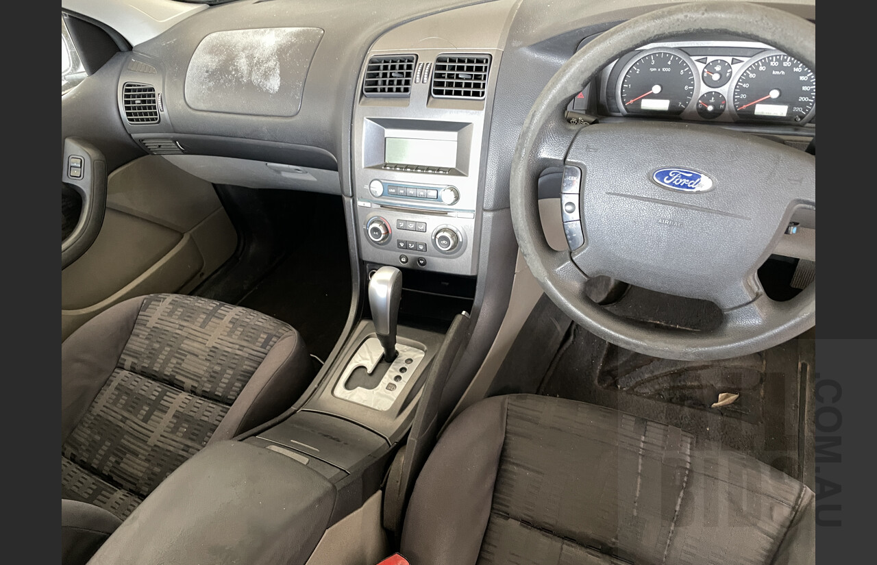 12/2002 Ford Falcon XL (lpg) BA Utility White 4.0L