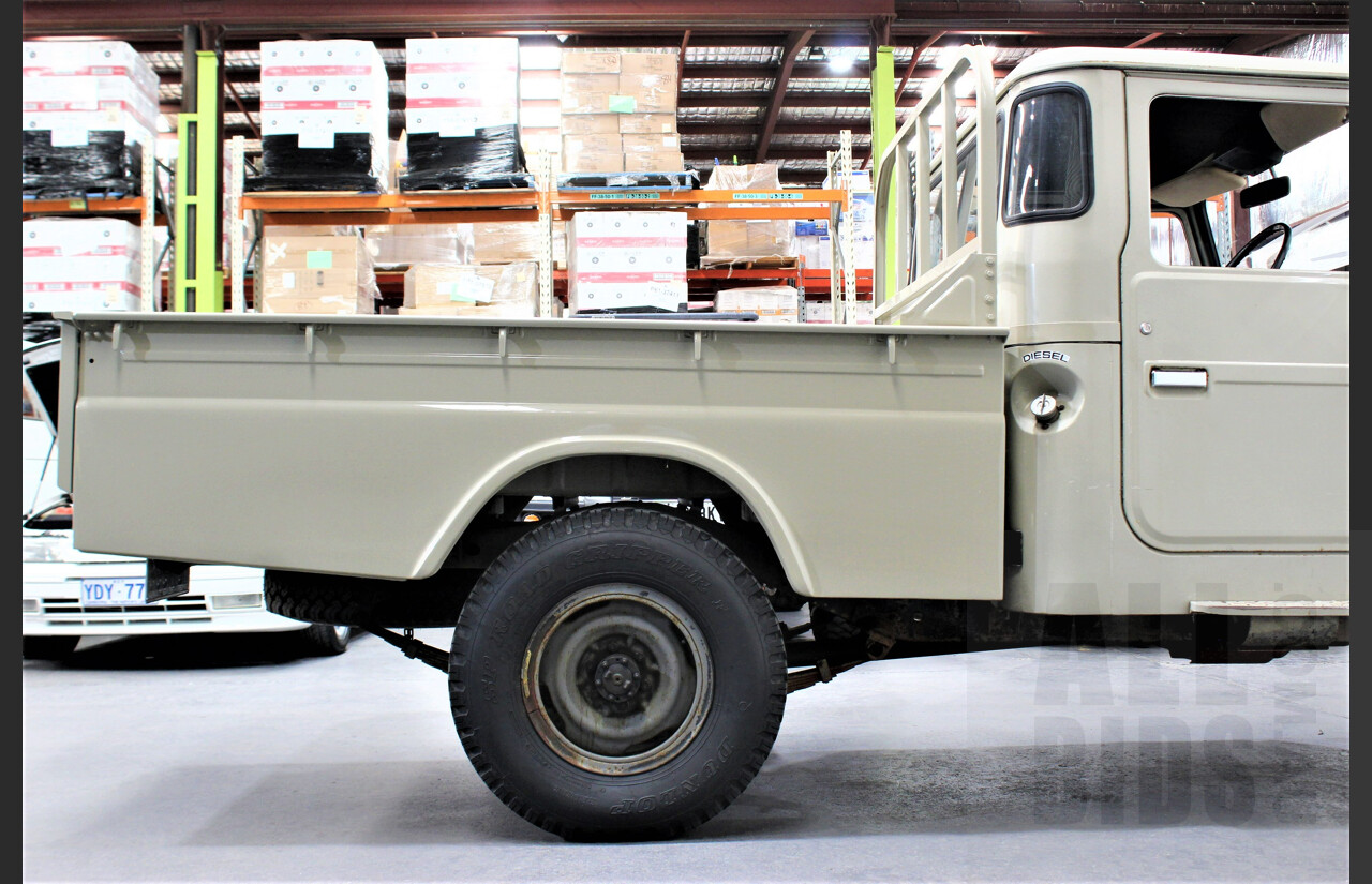 12/1978 Toyota Landcruiser (4x4) HJ45 Tub Back Beige 3.6L Diesel