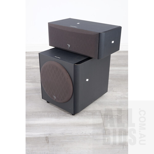 Focal-JMLab Active Subwoofer BP374 and CC70S Speaker