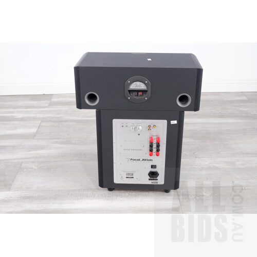 Focal-JMLab Active Subwoofer BP374 and CC70S Speaker