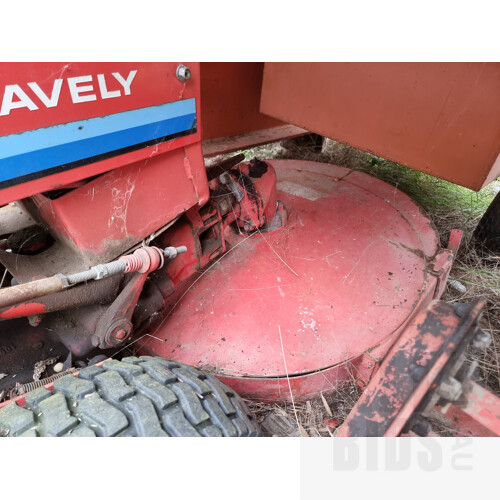 Gravely 5665 12hp Walk Behind Yard Tractor with Two Attachments