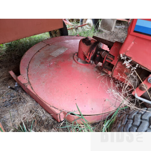 Gravely 5665 12hp Walk Behind Yard Tractor with Two Attachments
