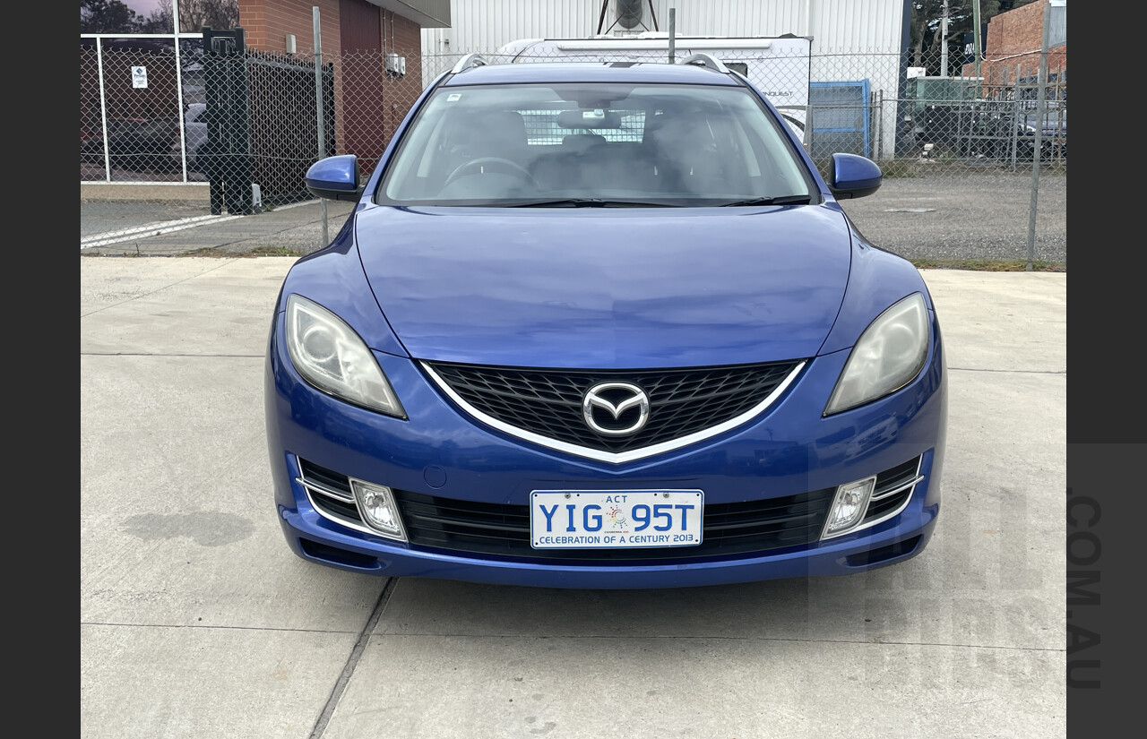 7/2009 Mazda Mazda6 Diesel GH MY09 4d Wagon Blue 2.2L